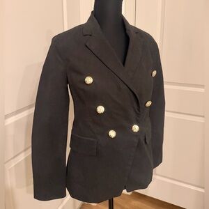 Free Assembly Black Double-Breasted Women's Blazer